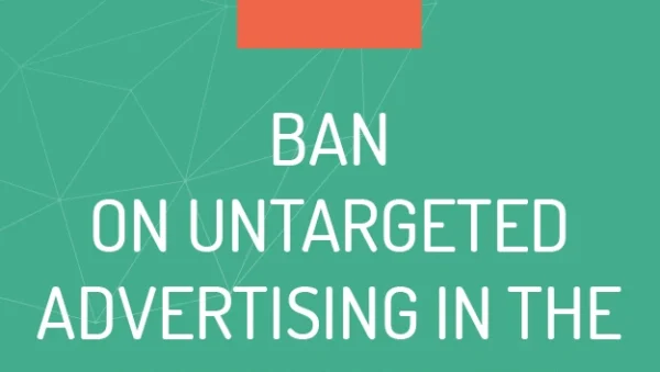 Ban on untargeted advertising in the Dutch Market - EM Group