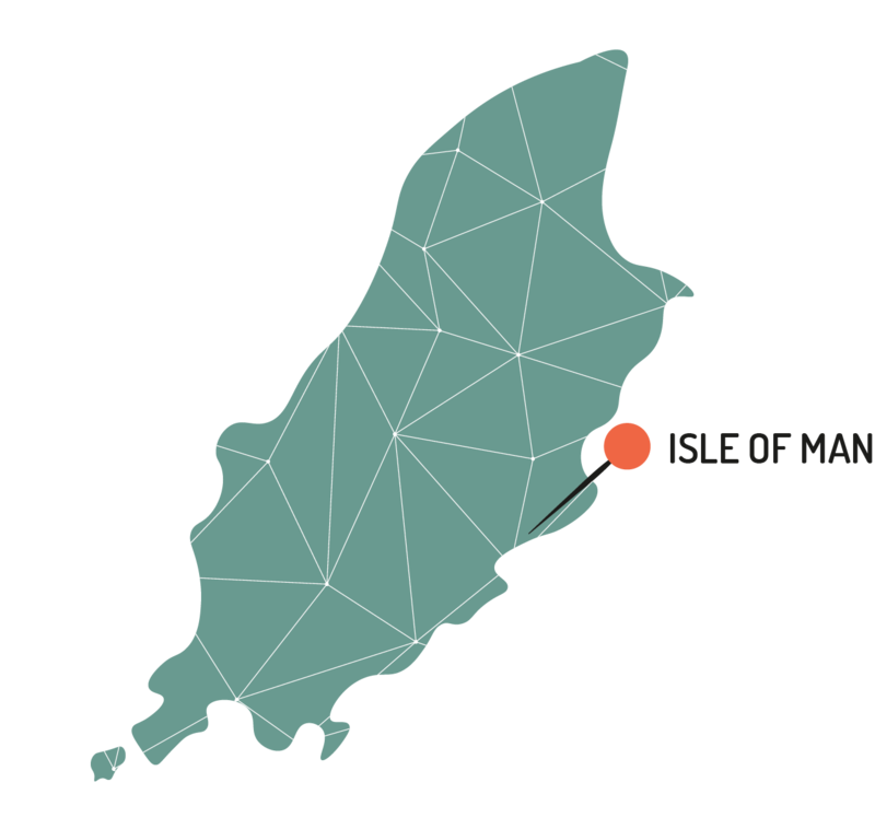 Information about the Isle of Man - map Information about the Isle of Man - map