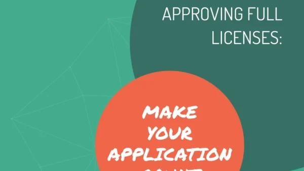 The CGA Is Approving Full Licenses- Make Your Application Count